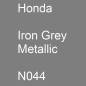 Preview: Honda, Iron Grey Metallic, N044.